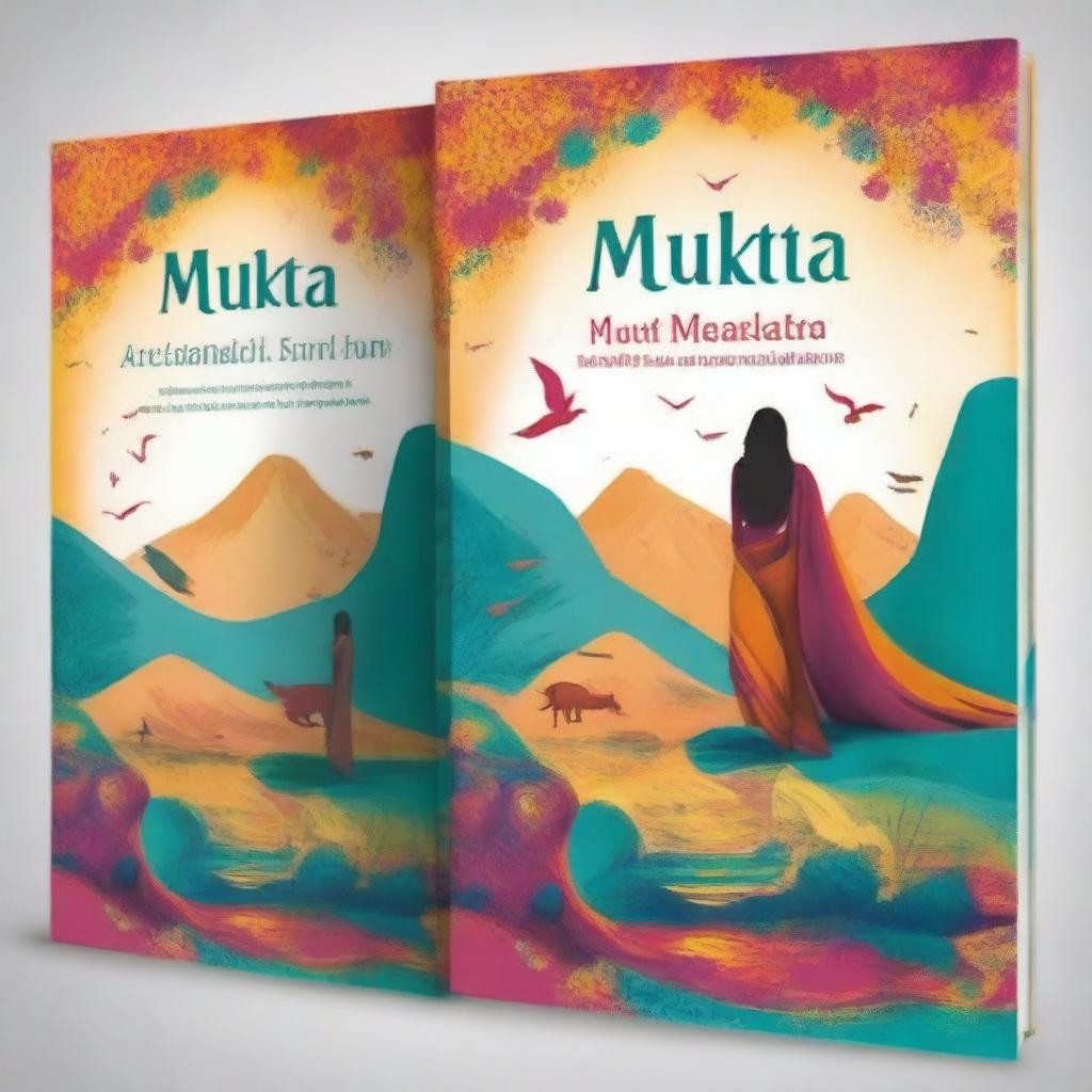 Create a book cover for a book titled 'Mukta Malakar'