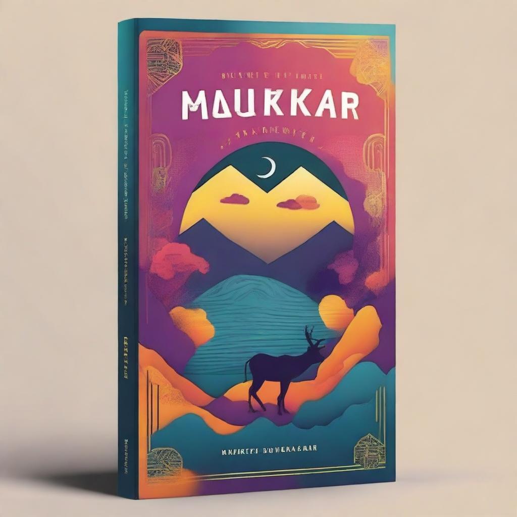 Create a book cover for a book titled 'Mukta Malakar'