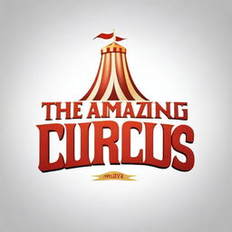 Create a logo for 'The Amazing Digital Circus: The Movie' (2024) by Glitch Productions in collaboration with Disney Pixar