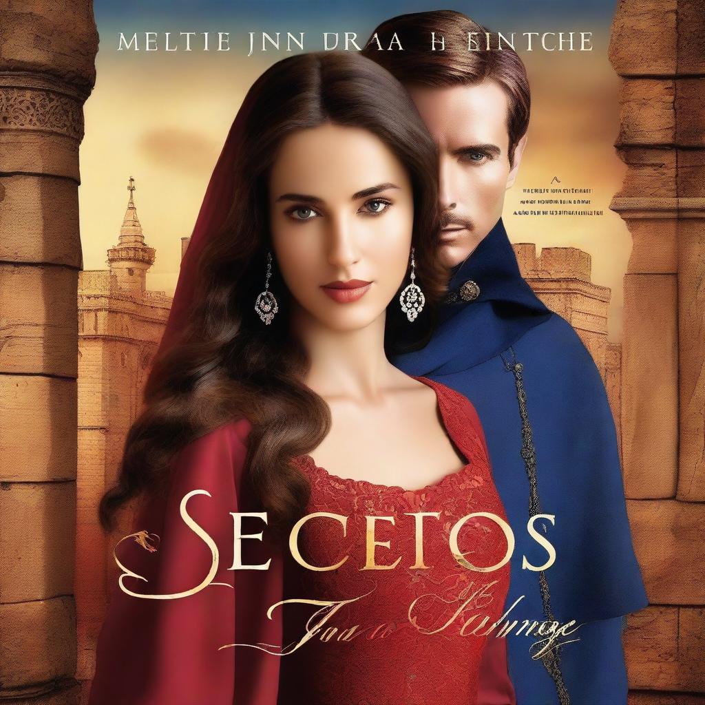 A book cover titled 'Secretos en la sangre'