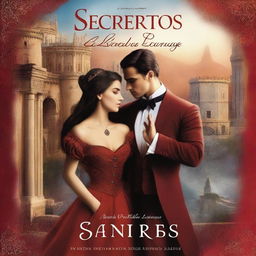 A book cover titled 'Secretos en la sangre'