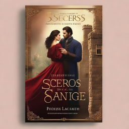 A book cover for a fantasy novel titled 'Secretos en la sangre'