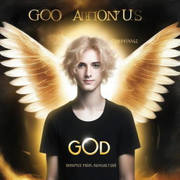 Create a book cover for 'God Among Us' by Omniverse