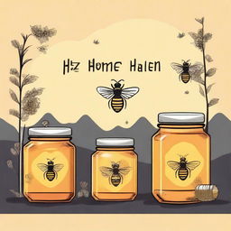 Create an image for a private company named 'Honey Haven' located in Jacobsdal