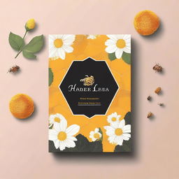 Design a business plan cover featuring the text 'Honey Haven', 'Jacobsdal', and 'Private Company'