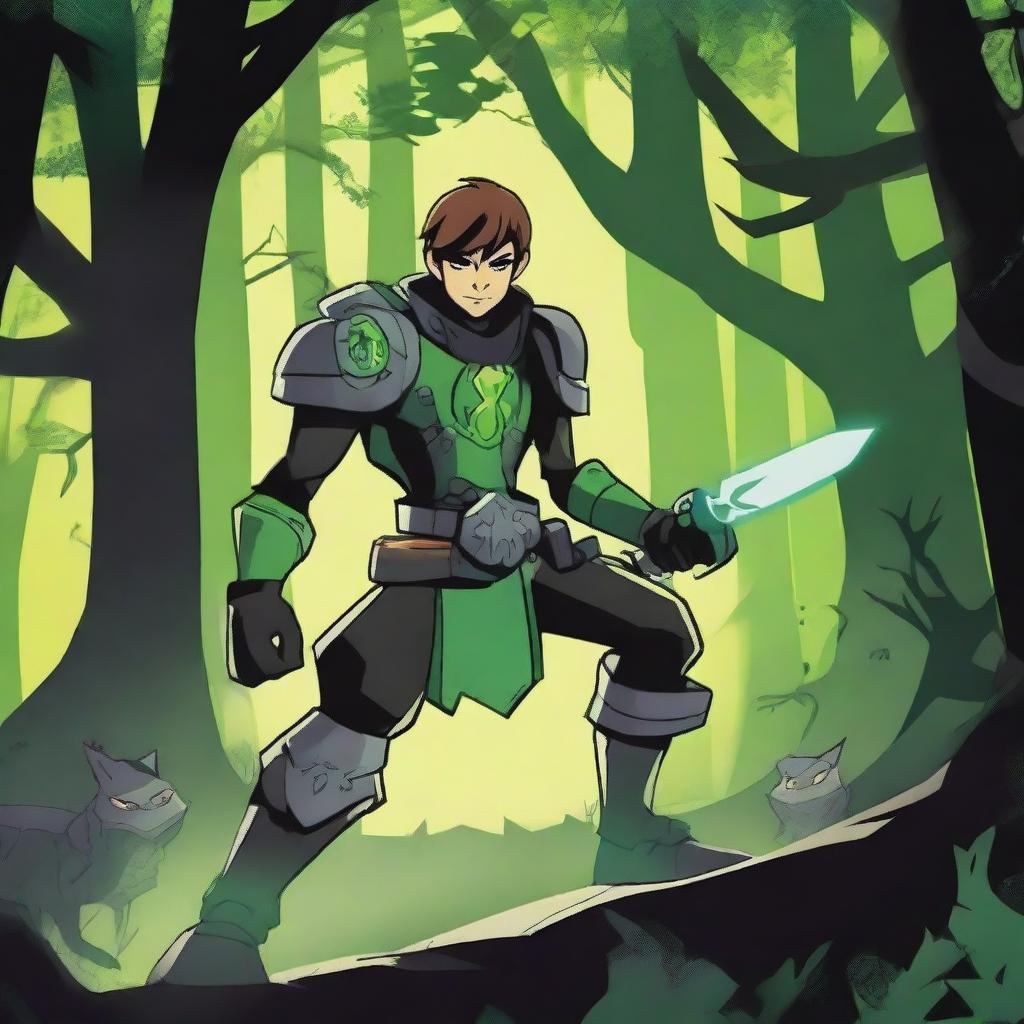 A dark fantasy reimagining of Ben 10