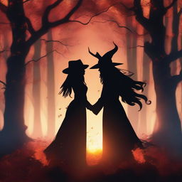 A female witch and a male demon, once sworn enemies, find themselves unexpectedly falling in love