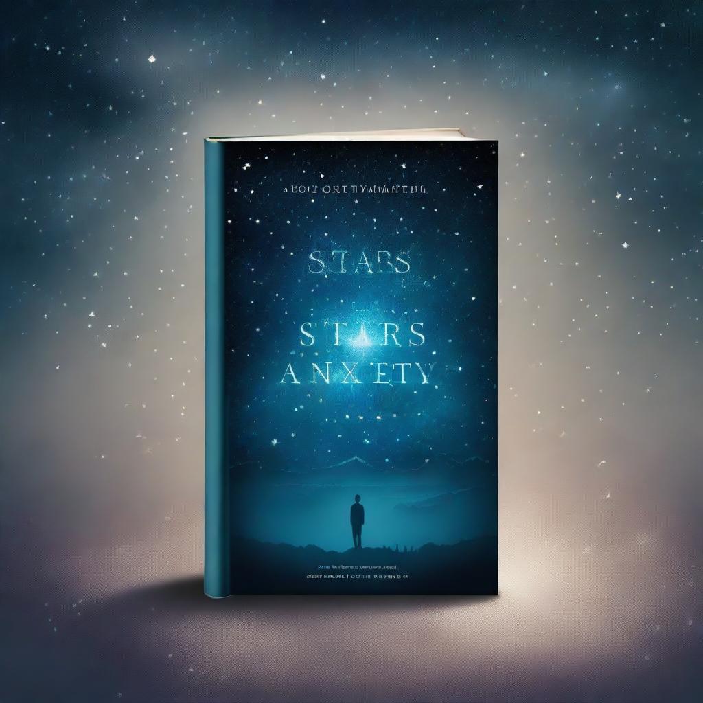 Create a book cover with the title 'Stars of Anxiety'