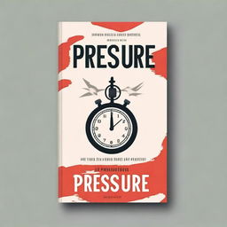 Create a book cover with the title 'Under Pressure'