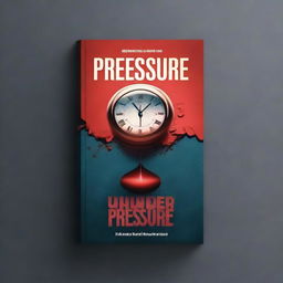 Create a book cover with the title 'Under Pressure'