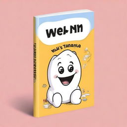 Design a book cover featuring a wry smile and a potty