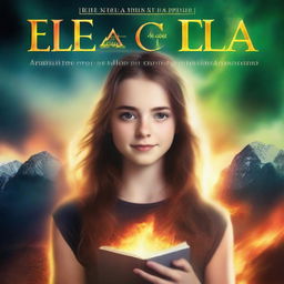 Create a realistic book cover for 'Ela and the Elamental Awakening'