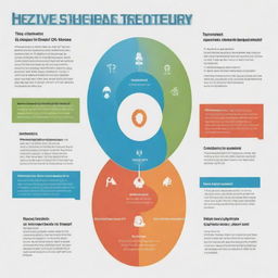 A detailed infographic or diagram representing Herzberg's Two-Factor Theory, also known as the Motivator-Hygiene Theory, with clear layouts and captions for both hygienic and motivating factors in separate columns or sections.