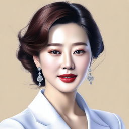 A portrait of Oh Na-ra, the South Korean actress known for her roles in 'Sky Castle' and 'Racket Boys'