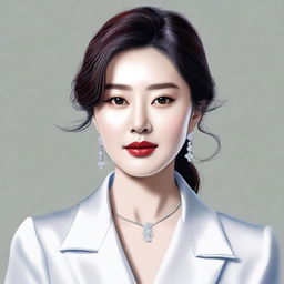 A portrait of Oh Na-ra, the South Korean actress known for her roles in 'Sky Castle' and 'Racket Boys'