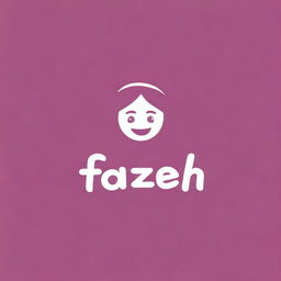 A logo featuring a smiling girl named Faizeh