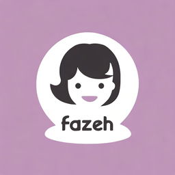 A logo featuring a smiling girl named Faizeh