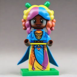 A fantasy-themed Lego figure of a girl named Fa'ezeh