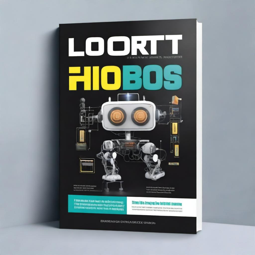 Design a professional book cover with the title 'Lort (Internet of Robotics Things)'