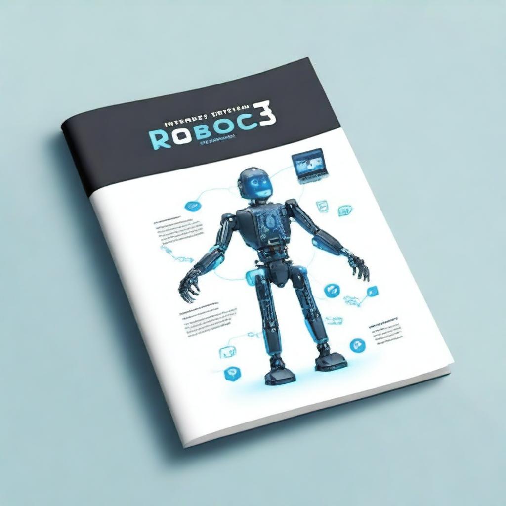 Create an exceptionally professional book cover with the title 'Lort (Internet of Robotics Things)'