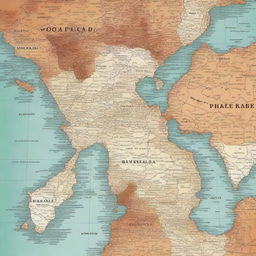 Create a detailed and visually appealing book cover about different types of maps