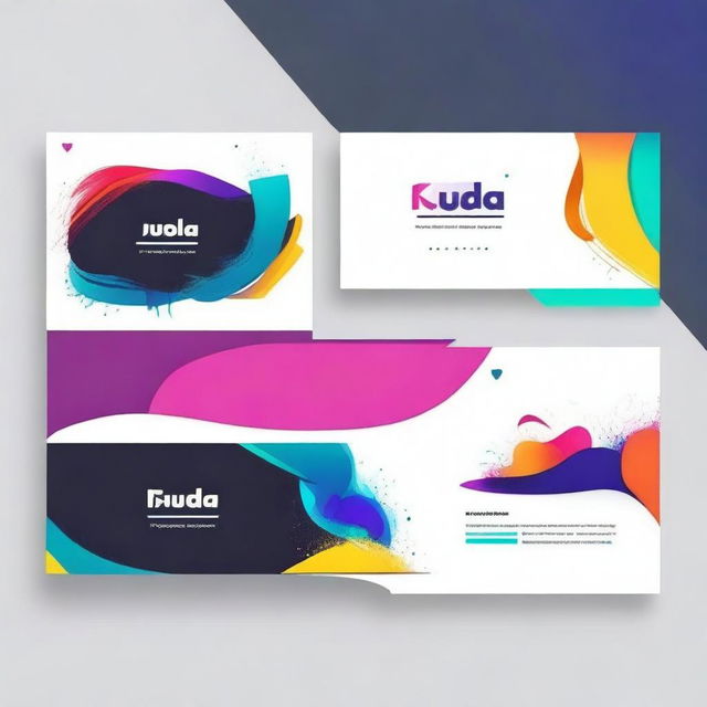 Create a vibrant and eye-catching YouTube banner for a channel named 'Rudra'