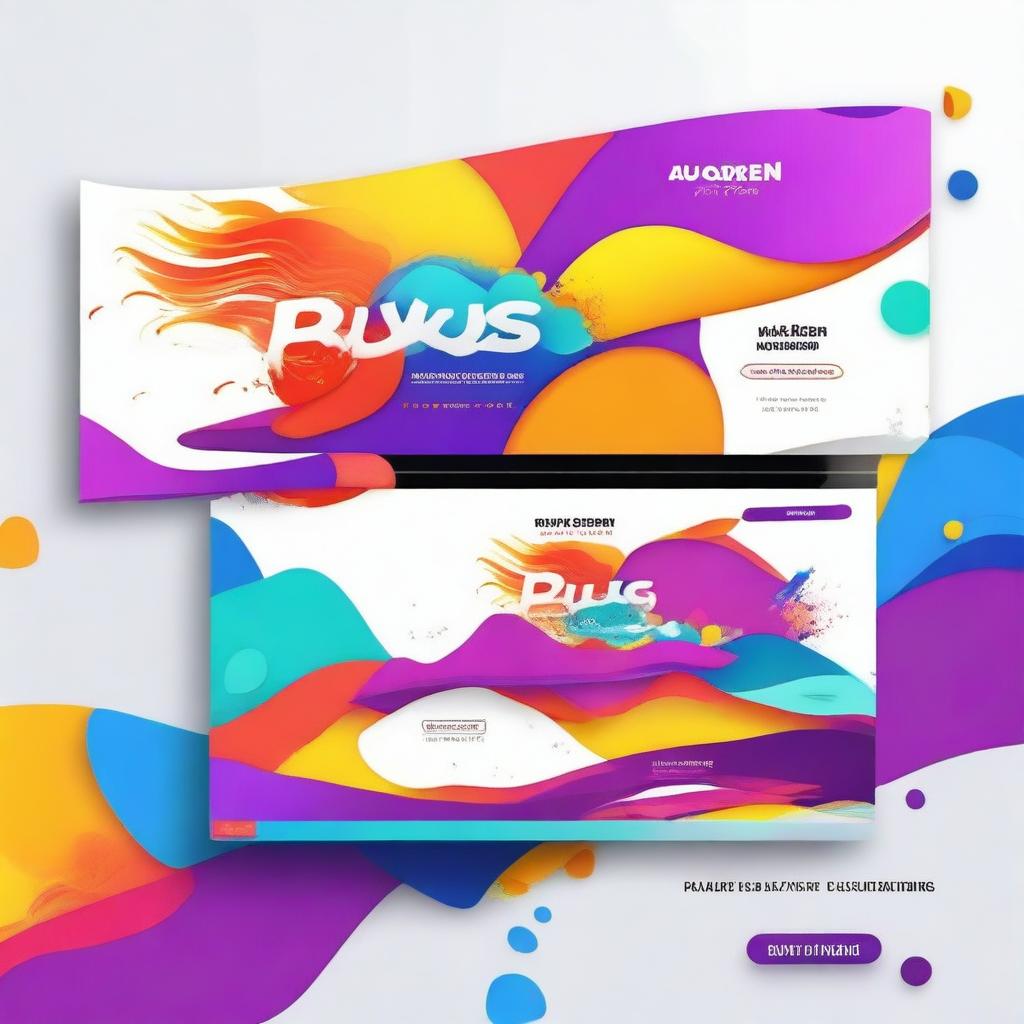 Create a vibrant and eye-catching YouTube banner for a channel named 'Awaken Rudy'