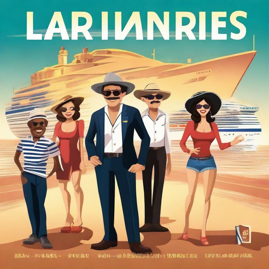 Create a movie poster for a film titled 'Larguez les amarres'