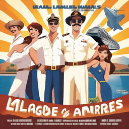 Create a movie poster for a film titled 'Larguez les amarres'