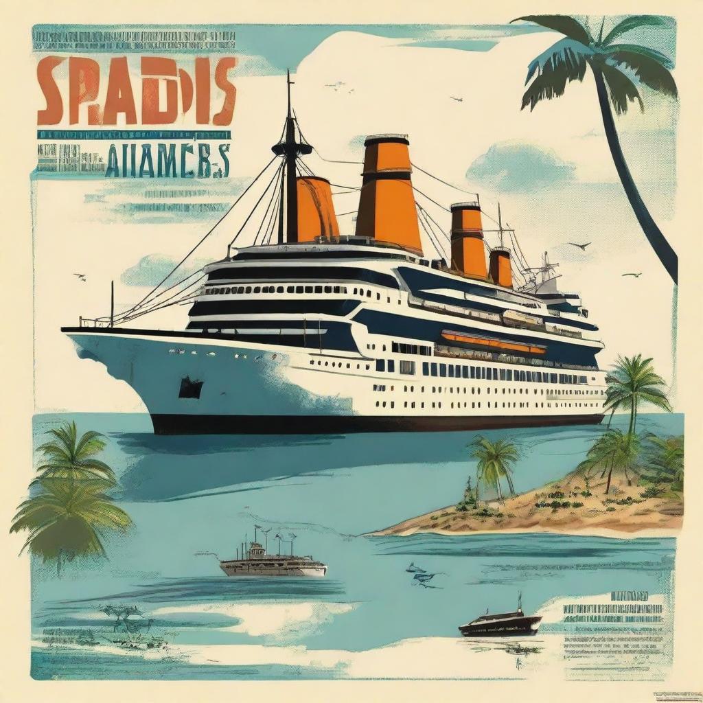 Create a movie poster for a film titled 'Paradis perdu ?'