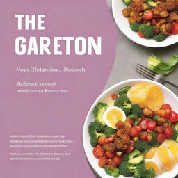 Create a book cover titled 'The Galveston Diet Beginner’s Guide'