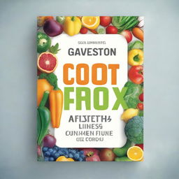 Create a book cover titled 'Galveston Diet Cookbook'