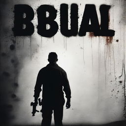 A movie poster for a violent psychological thriller titled 'BRUTAL'