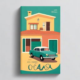 A book cover with the title 'Aos caminhos de casa' by author Éric