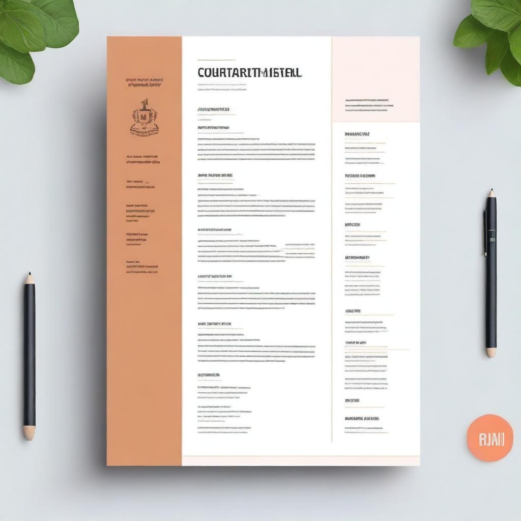 Create a professional cover page for a university assignment