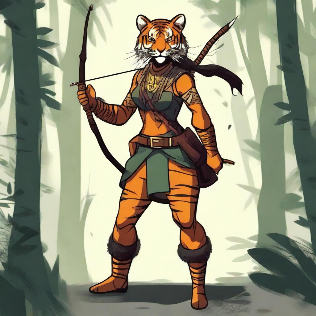 Create an image of a female Rakshasa ranger