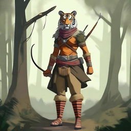 Create an image of a female Rakshasa ranger