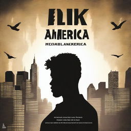 Create a personalized book cover for a book titled 'Black America' by Michael Lawrence