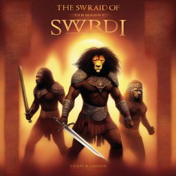 Create a personalized book cover for a book titled 'The Sword of Light' by Michael Lawrence