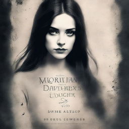 Create a personalized book cover for a novel titled 'The Mortician's Daughter' by Michael Lawrence