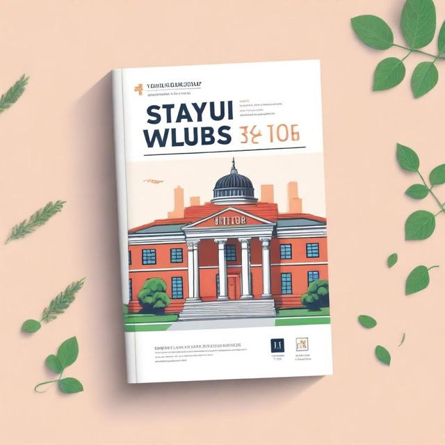 A book cover for a startup guide originating from a university campus