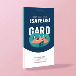 A motivational book cover for a guide on students building startups