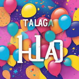 A vibrant and cheerful image with the text 'TALGAR' prominently displayed