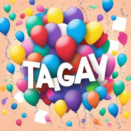 A vibrant and cheerful image with the text 'TALGAR' prominently displayed