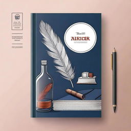 Create a cover for an English exercise book