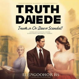 A book cover titled 'Truth or Dare Scandal' depicting a married couple