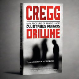 Create a book cover for an ebook titled 'How Gregg Olsen Changed True Crime'