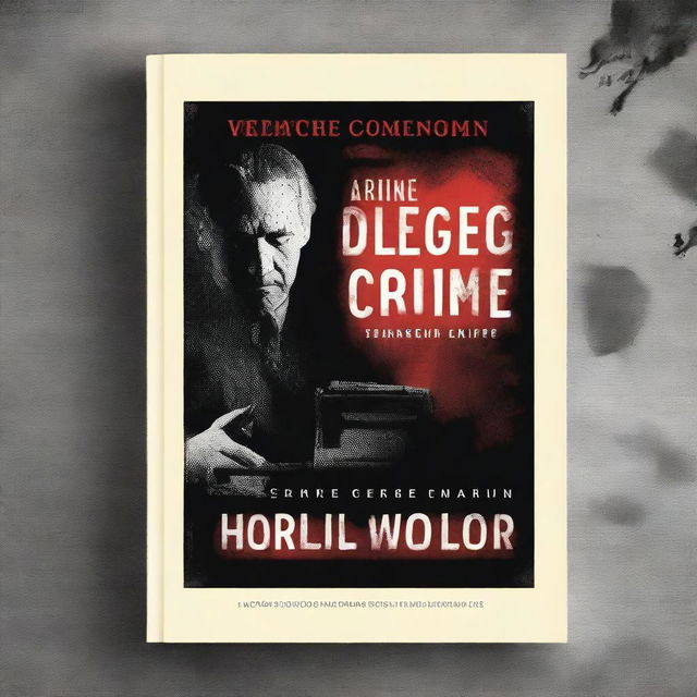 Create a book cover for an ebook titled 'How Gregg Olsen Changed True Crime'