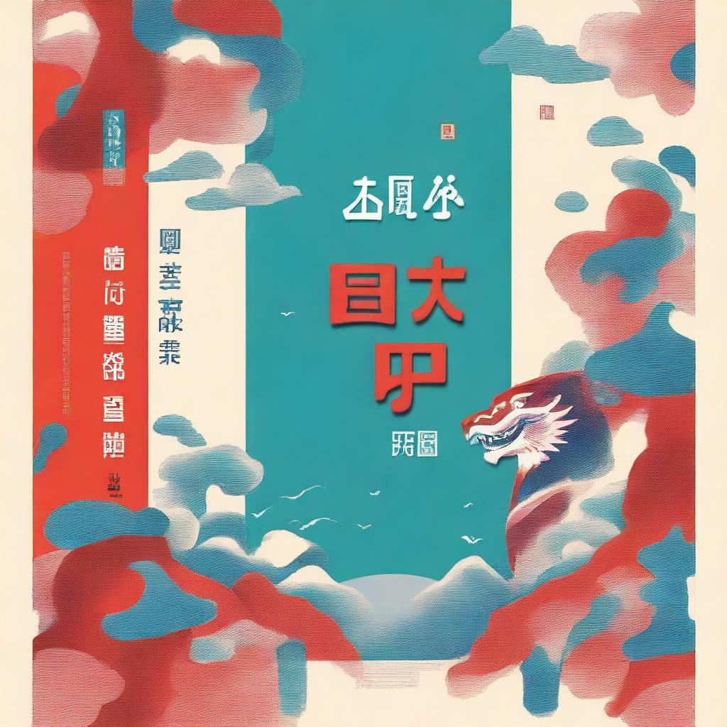 Design a cover for a middle school Chinese language textbook