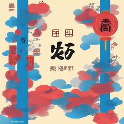 Design a cover for a middle school Chinese language textbook